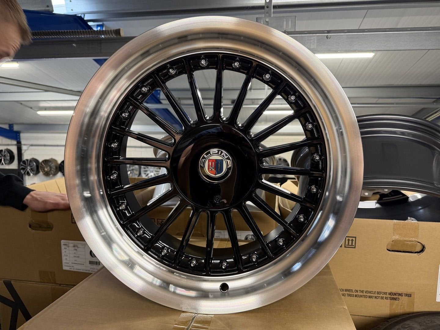 NIEUW 17inch BMW Alpina Style Breedset Velgen E39 E38 E60 E3, -, -, Banden en Velgen, Nieuw