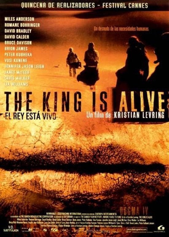 The King Is Alive - KRASVRIJE DVD, Engels, Overige genres, Ophalen of Verzenden, Zo goed als nieuw