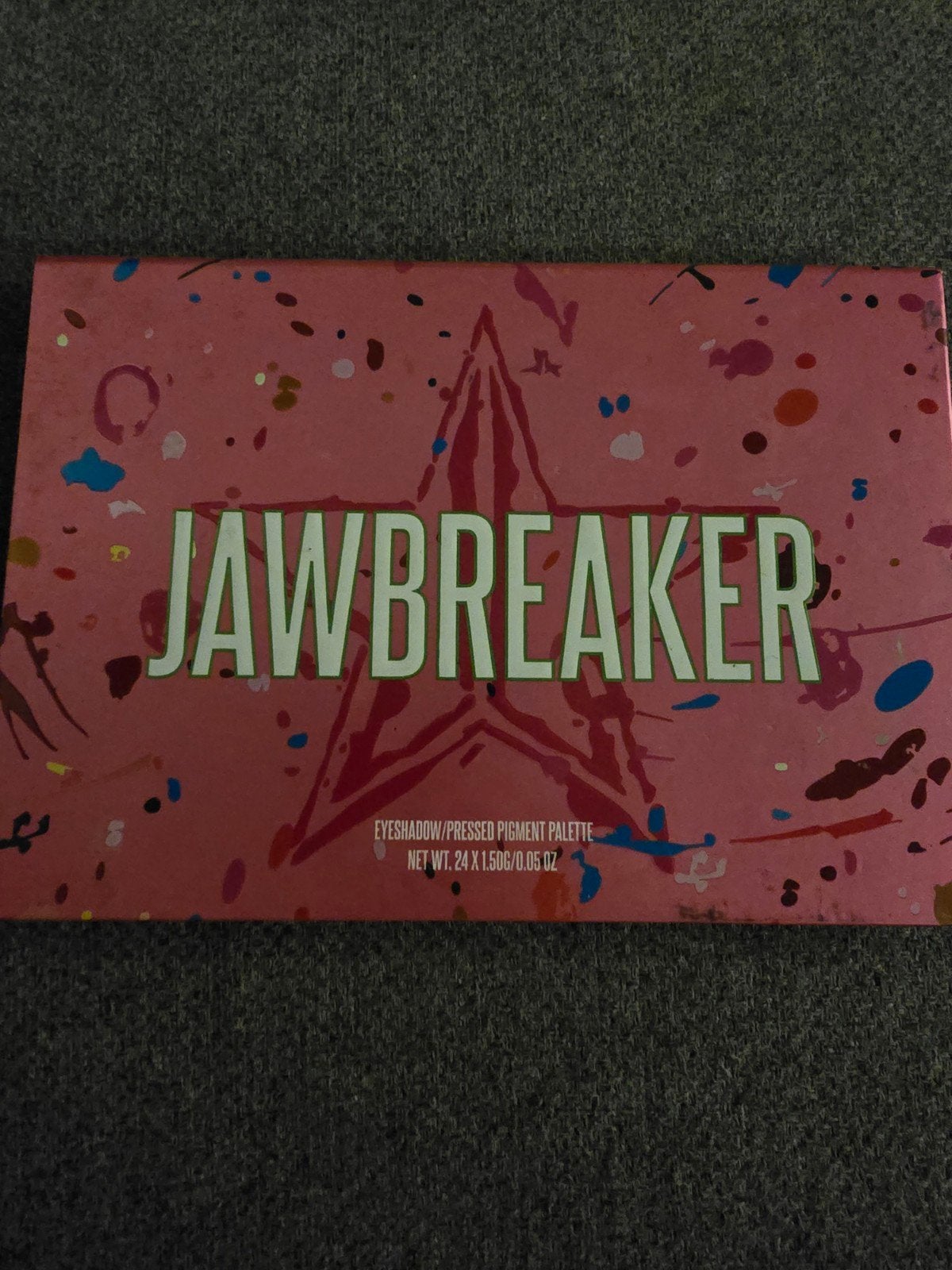 Zgan Jeffree Star Cosmetics Jawbreaker Oogschaduw Palet, Ophalen of Verzenden, Zo goed als nieuw, Make-up, Overige kleuren
