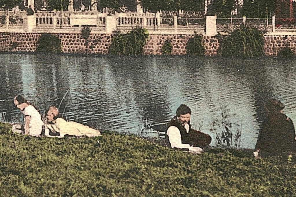 969186	Groningen	Paviljoen	Stadspark 	1930	Gelopen met zegel, Ophalen of Verzenden, 1920 tot 1940, Gelopen, Groningen