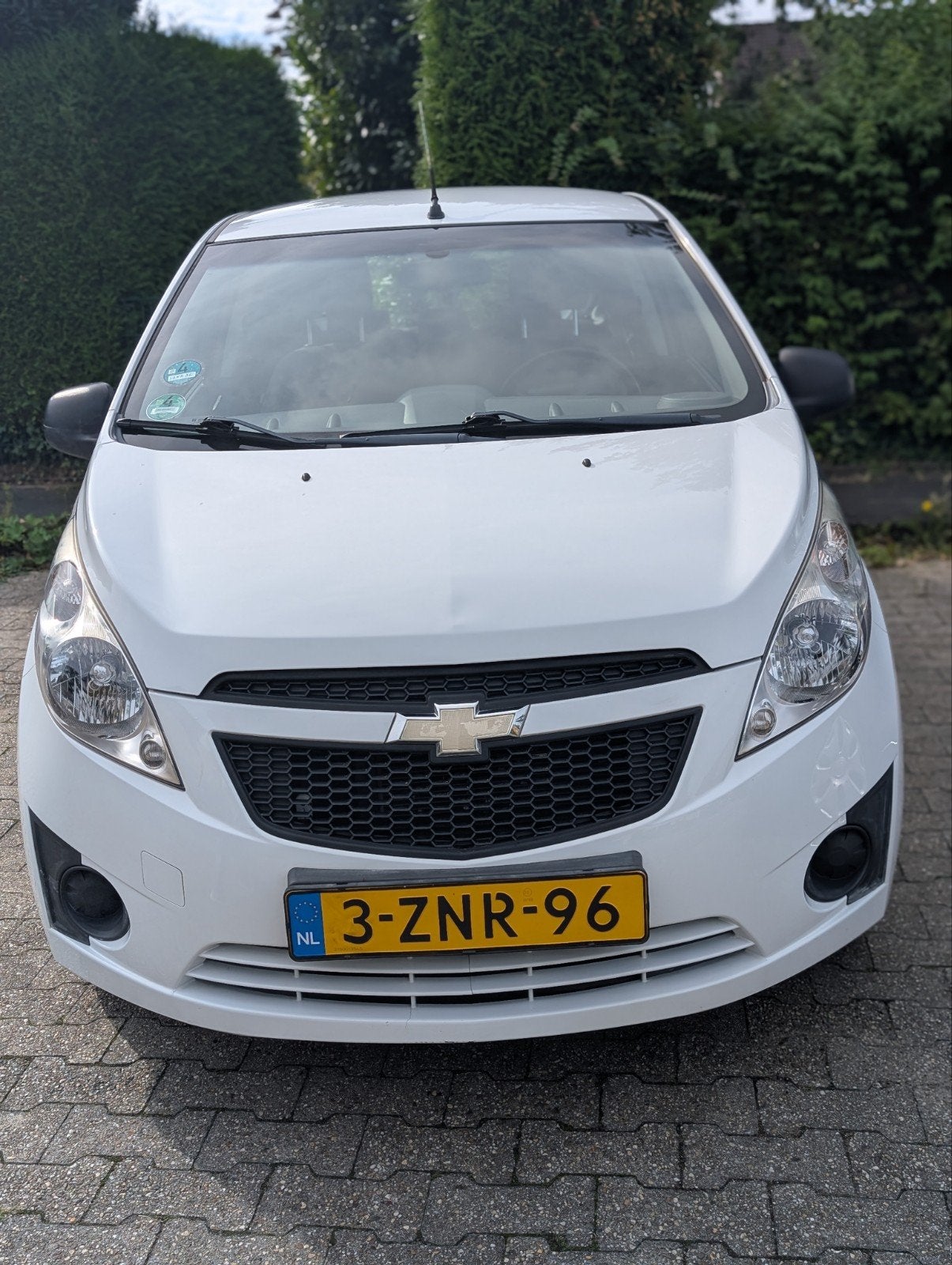 Chevrolet Spark 1. 68PK 62.652km  - 1. eigenaar, Auto's, Chevrolet, Stof, Wit, Spark, Particulier