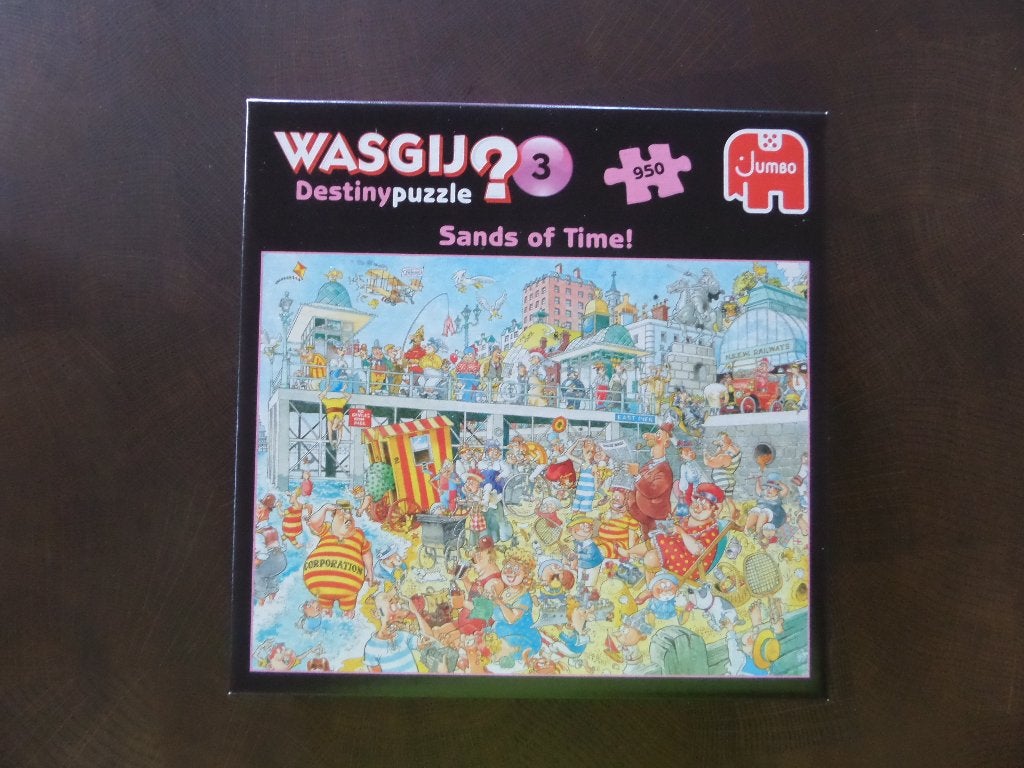 Wasgij Destiny 3: Sands of Time! Legpuzzel 950 stukjes, Ophalen, 500 t/m 1500 stukjes, Gebruikt, Legpuzzel