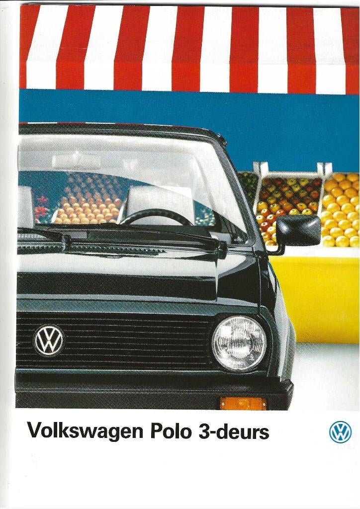 Volkswagen Polo folder met 20 pag. en prijslijst, Ophalen of Verzenden, Zo goed als nieuw, Volkswagen