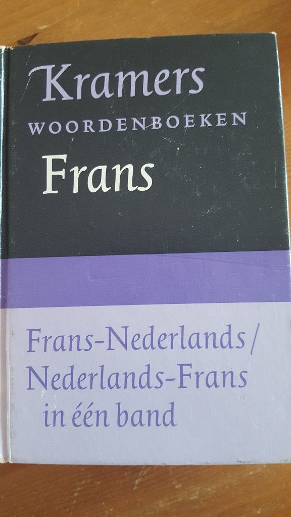 Kramers woordenboek nederlands, frans - nederlands, Ophalen of Verzenden, Zo goed als nieuw, Prisma of Spectrum, Frans