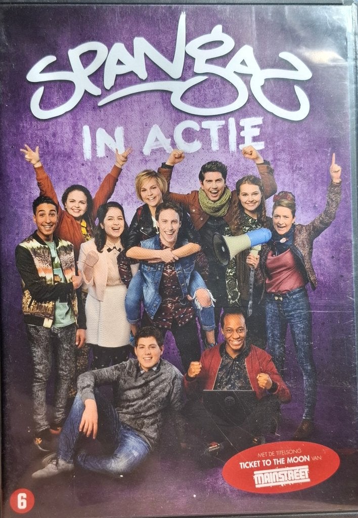 Spangas in actie DVD - Goed, Gebruikt, Vanaf 6 jaar, Familie, Film