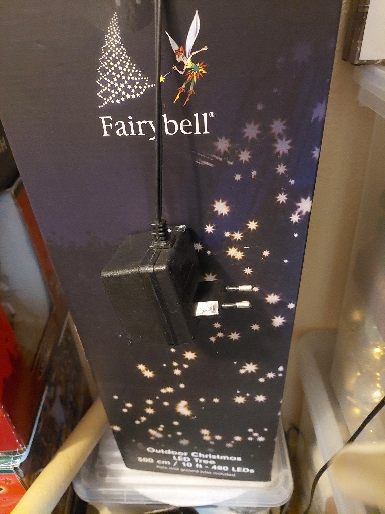 Fairybell 3 meter hoog, Ophalen, Zo goed als nieuw, Feestartikel, Kerst of Sinterklaas