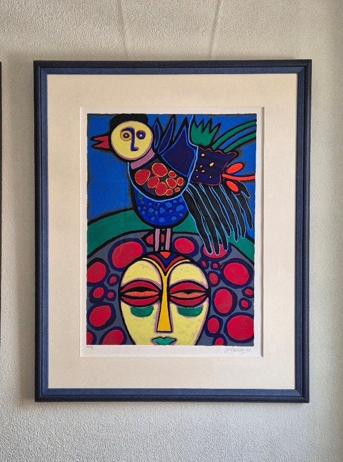 Corneille "Femme, Oiseau et Arbre" Edition XXII/L., Ophalen of Verzenden