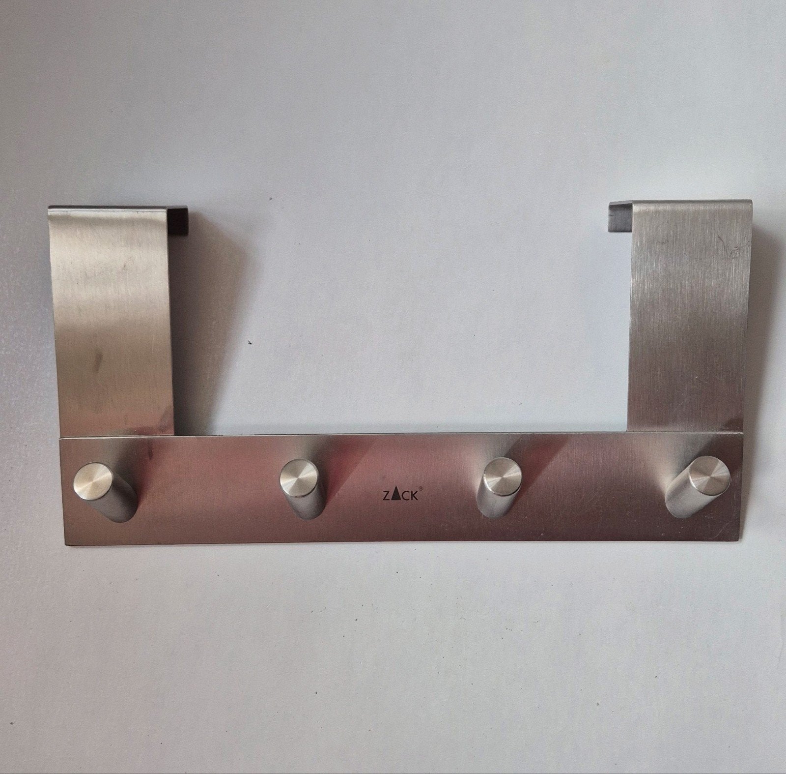 ZACK Exit 41 - Deurkapstok - 13,5x27cm - RVS, Huis en Inrichting, Woonaccessoires | Kapstokken, Overige typen, Ophalen of Verzenden