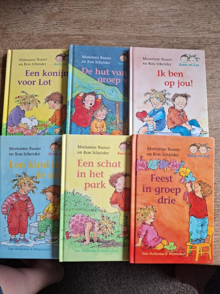 Koen en lot boekjes, Ophalen, Fictie algemeen, Zo goed als nieuw, Marianne Busser; Ron Schröder