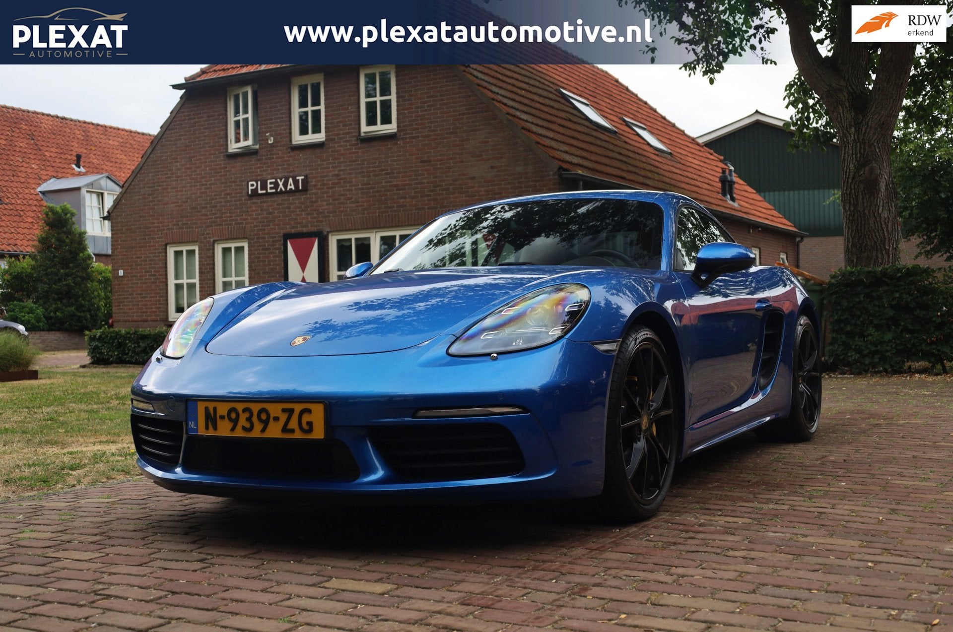 Porsche 718 Cayman 2.0 PDK. | Uniek | Dealeronderhouden | Sp, Auto's, Porsche, Automaat, Achterwielaandrijving, Gebruikt, 4 cilinders