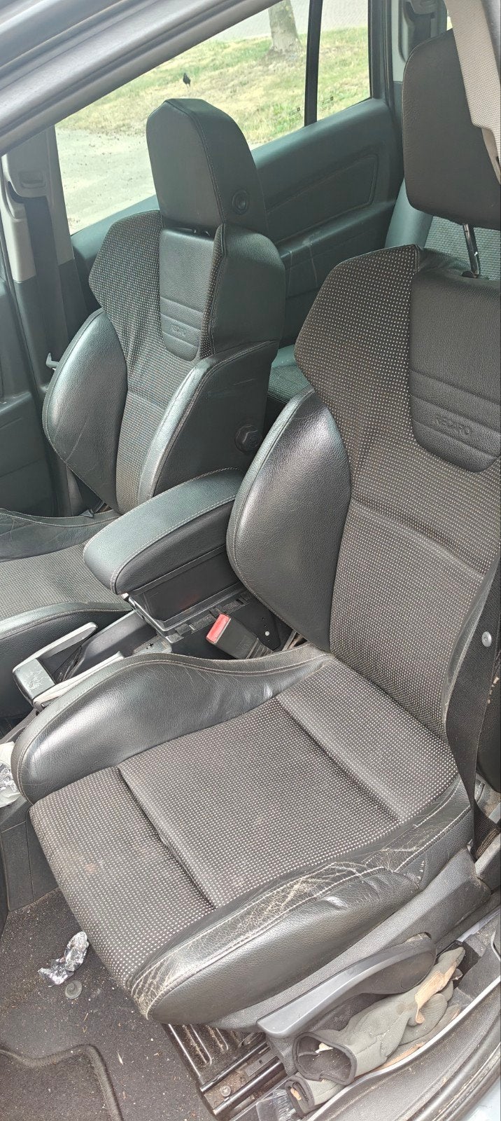 Opel zafira b interieur 2007 recaro half leder stoelverw opc, Auto-onderdelen, Ophalen, Gebruikt, Opel