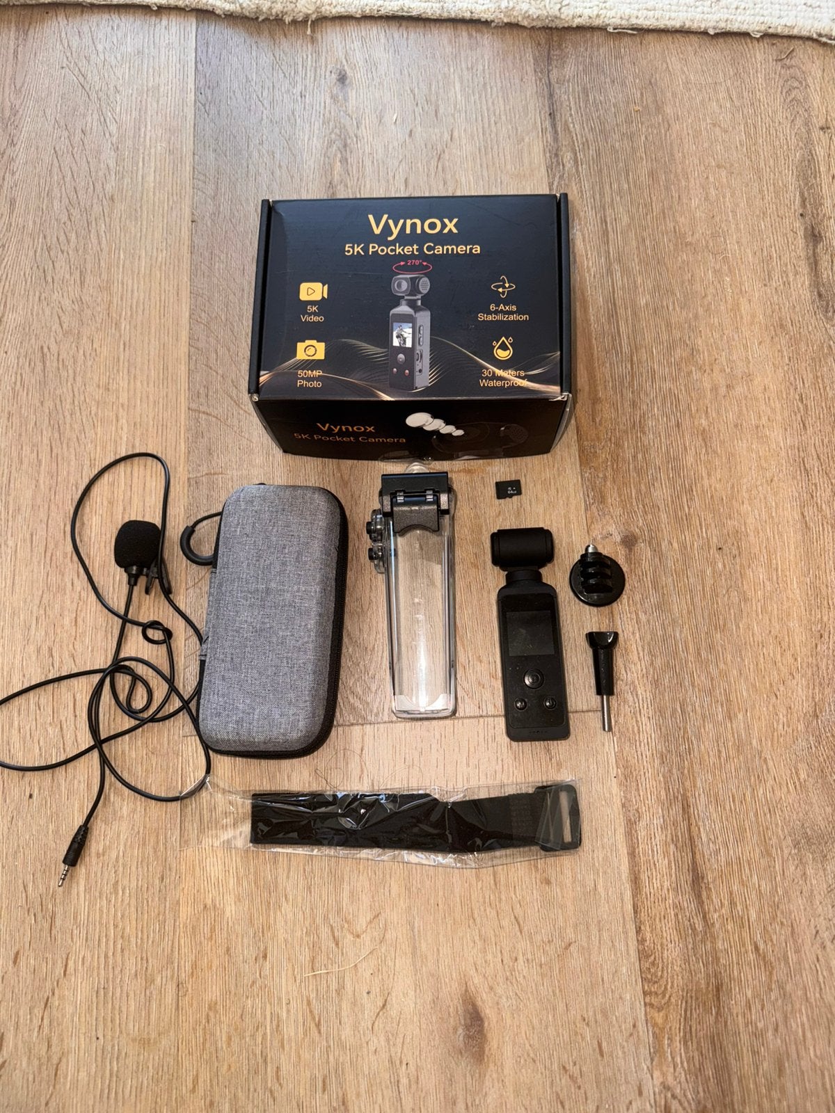 Vynox 5k pocket camera, Verzenden, Zo goed als nieuw, Overige merken