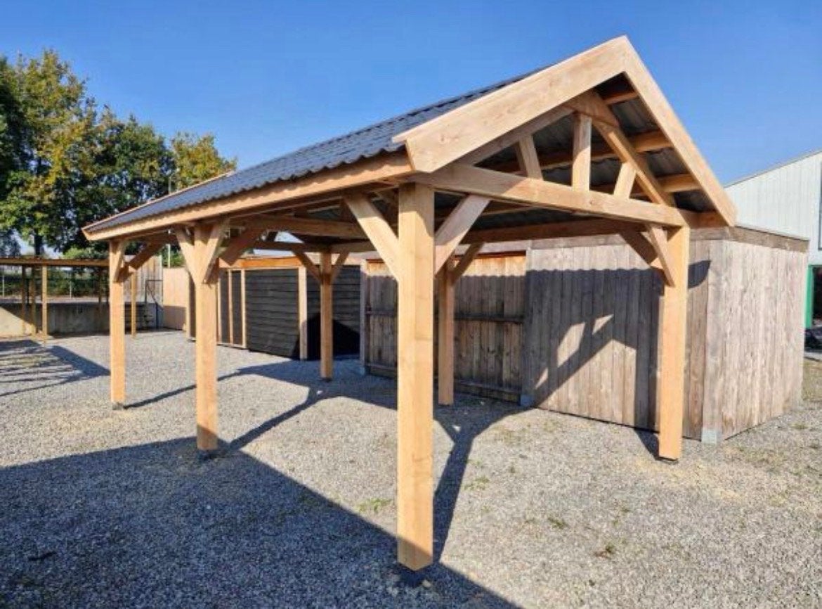 Overkapping compleet met dakpan profielplaten, Tuin en Terras, Overkappingen, Nieuw, Overige typen, Ophalen