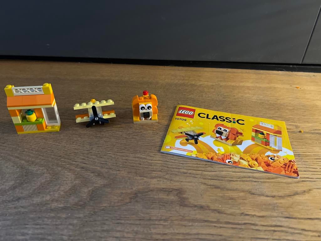 Lego Classic 10709 setje met boekje, Ophalen of Verzenden, Gebruikt, Complete set, Lego