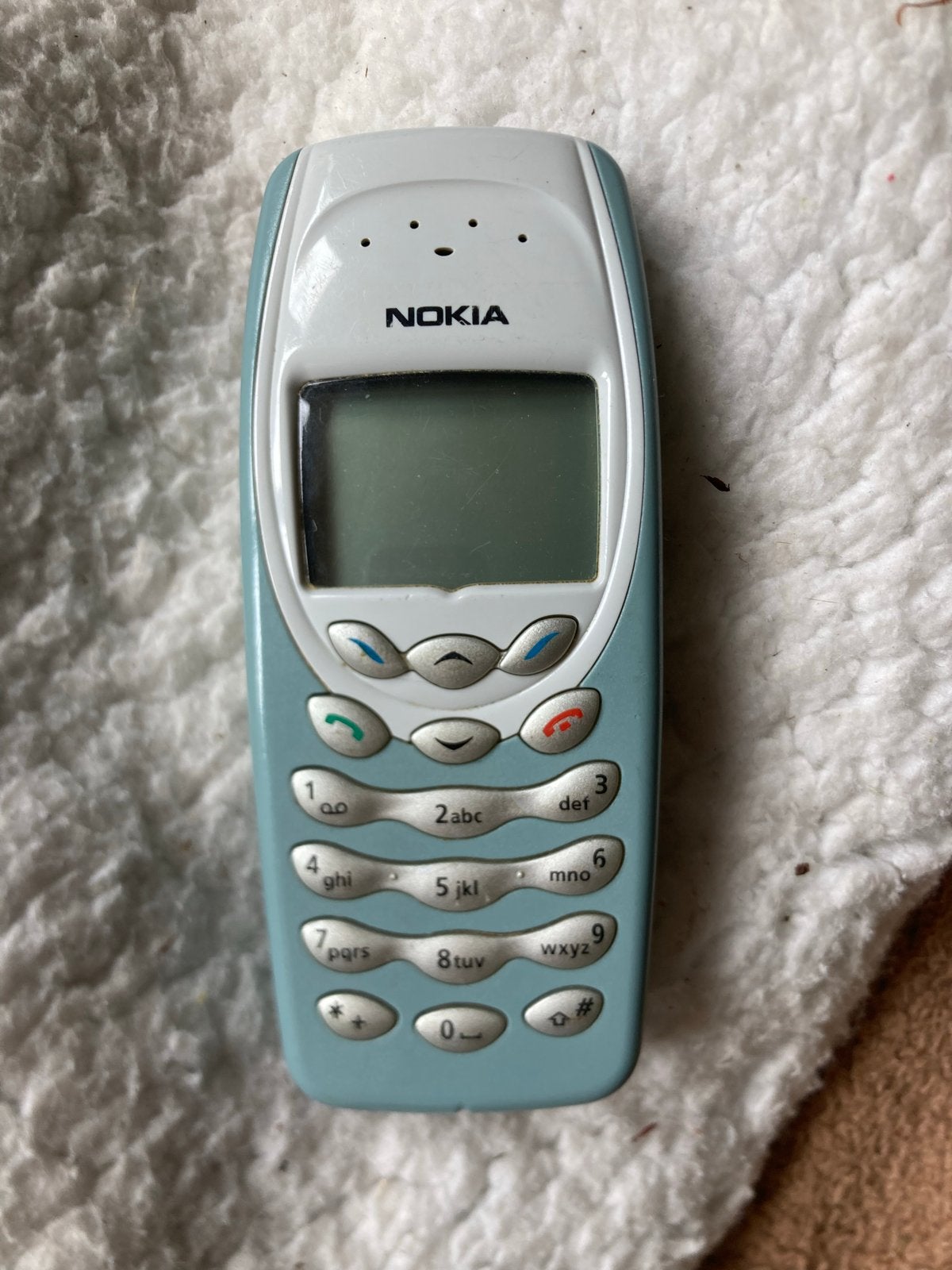 Nokia 3310 - Klassieke Mobiele Telefoon, Telecommunicatie, Mobiele telefoons | Nokia, Gebruikt, Blauw, Geen camera, Ophalen of Verzenden