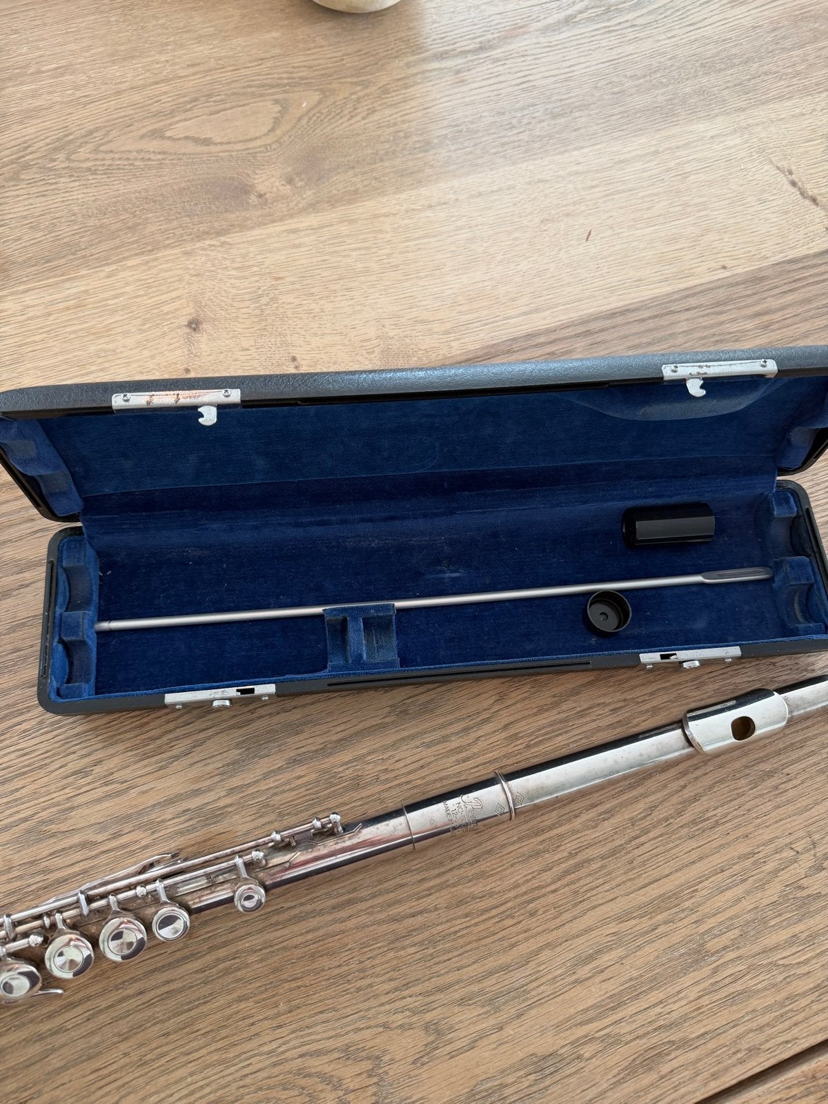 Pearl NC-500ES Dwarsfluit met koffer, Muziek en Instrumenten, Ophalen of Verzenden, Gebruikt, Dwarsfluit, Met koffer of tas