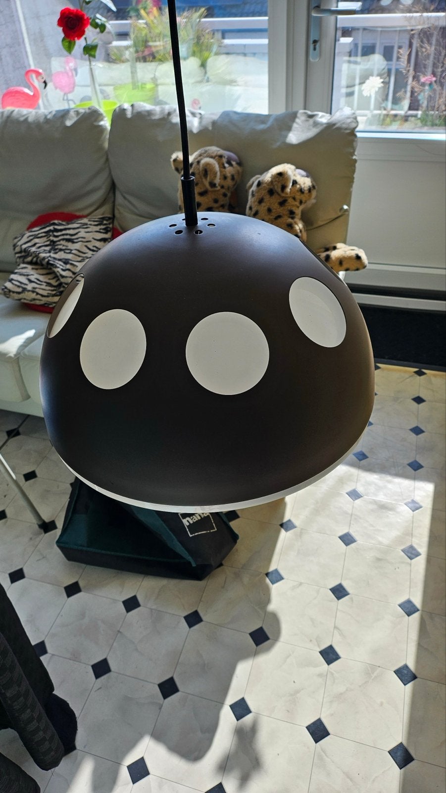 Vintage El Duomo Piet Cohen Design Raak hanglamp - '60/70 j, Ophalen of Verzenden, Gebruikt, Kunststof, E27 (groot)