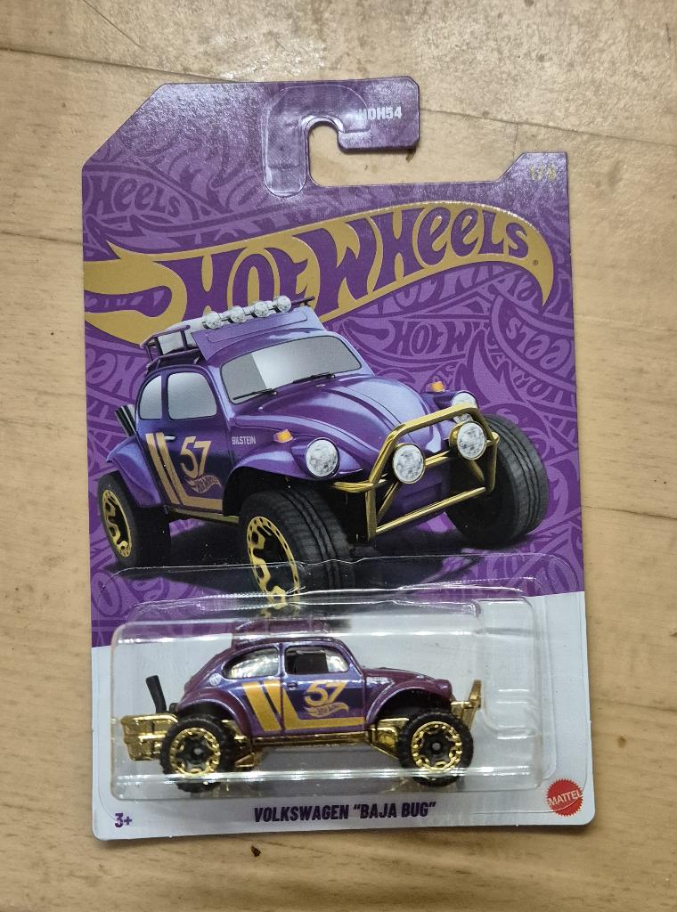 Hot Wheels Volkswagen vw Baja Bug Pearl and Chrome, Ophalen of Verzenden, Nieuw, Auto
