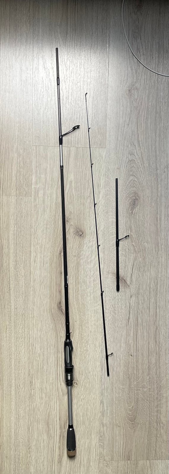 GEBROKEN Daiwa silvercreek 3-14gr 2,05m ul spin, Ophalen of Verzenden, Gebruikt, Werphengel