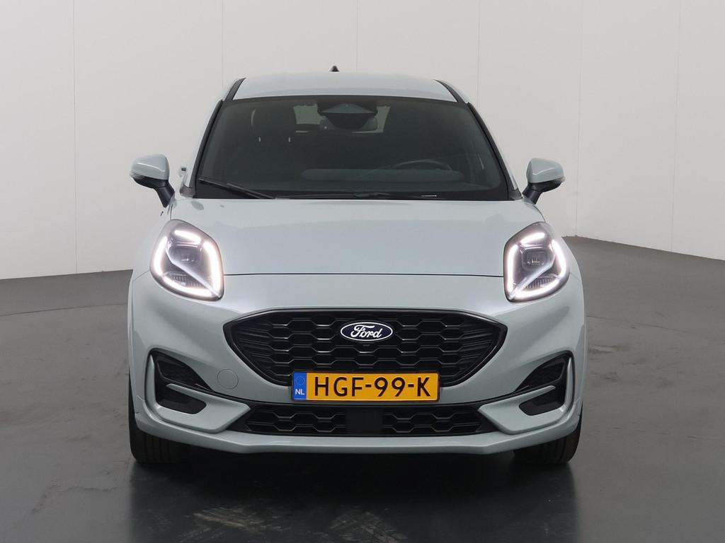 Ford Puma 1.0 EcoBoost Hybrid ST-Line X | Trekhaak | Winterp, Auto's, Ford, Voorwielaandrijving, 125 pk, Leder en Stof, Origineel Nederlands