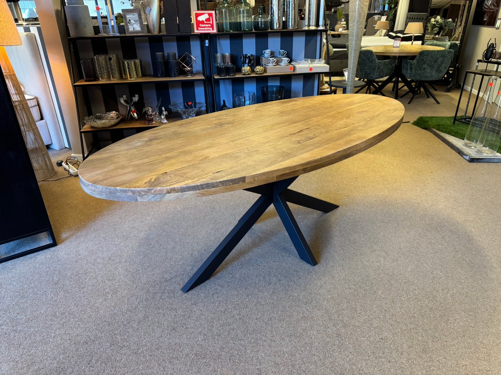 Eettafel ovaal 210x100 €349,-Mango Direct leverbaar E-7320, 50 tot 100 cm, Ovaal, Oliemolensingel 70, Ophalen