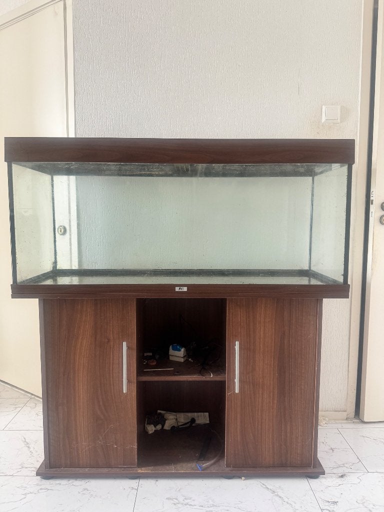 Juwel aquarium 120m, Ophalen, Verwarming, Gebruikt, Leeg aquarium