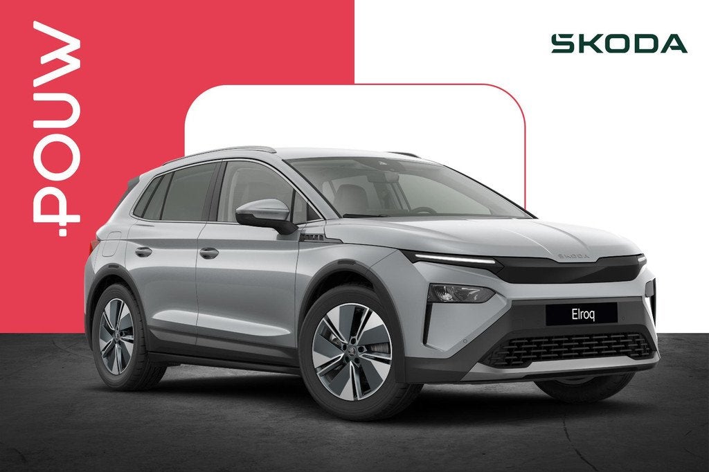 Skoda Elroq 85 286pk Business Edition | 19" Velgen | Trekhaa, Auto's, Skoda, Automaat, 12 maanden, Achterwielaandrijving, Leder en Stof