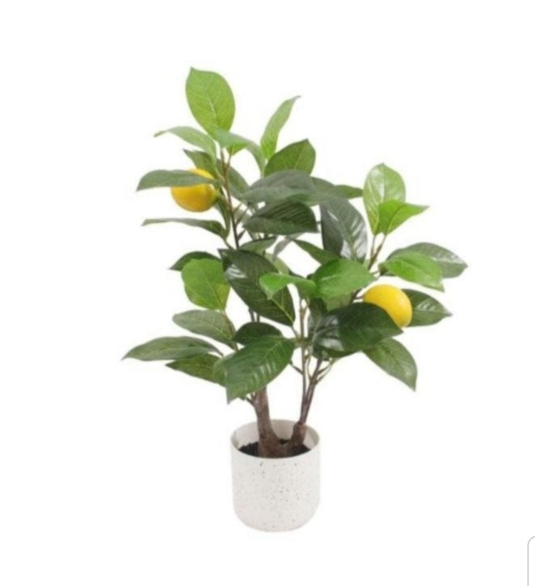 kunstplant lemo citroen in pot 50 cm, Ophalen of Verzenden, Nieuw