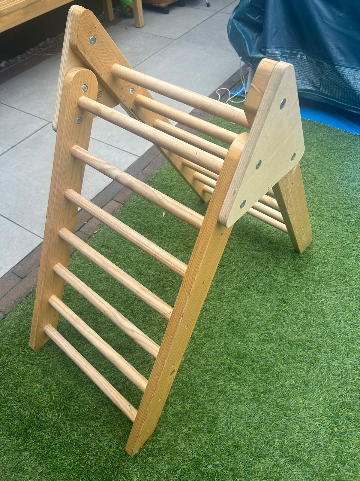 Houten Klimrek / Pikler Driehoek voor Kinderen, Ophalen, Gebruikt, Klimwand