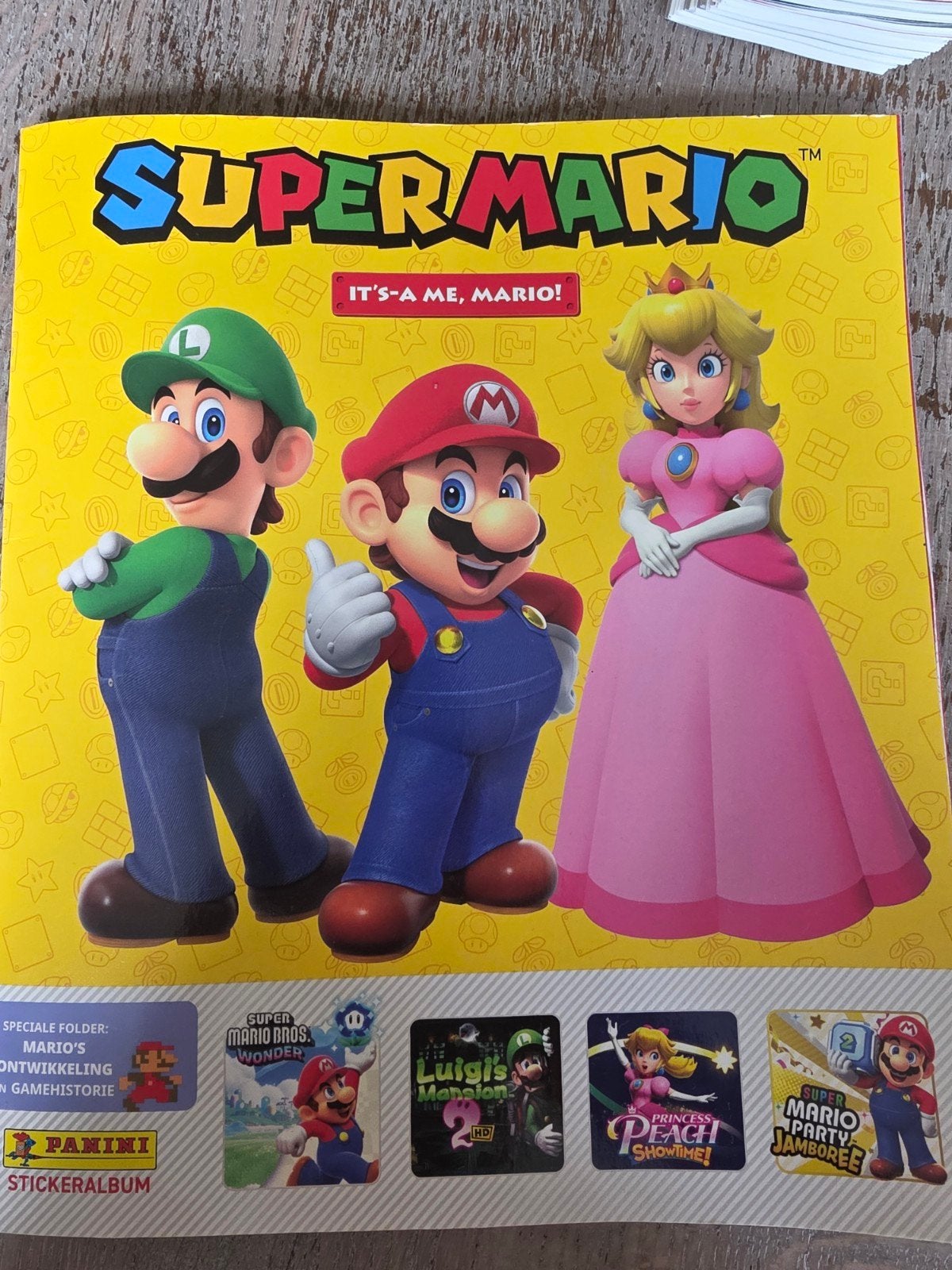 Panini Super Mario Stickers dubbelen en zoekend!, Ophalen of Verzenden, Nieuw