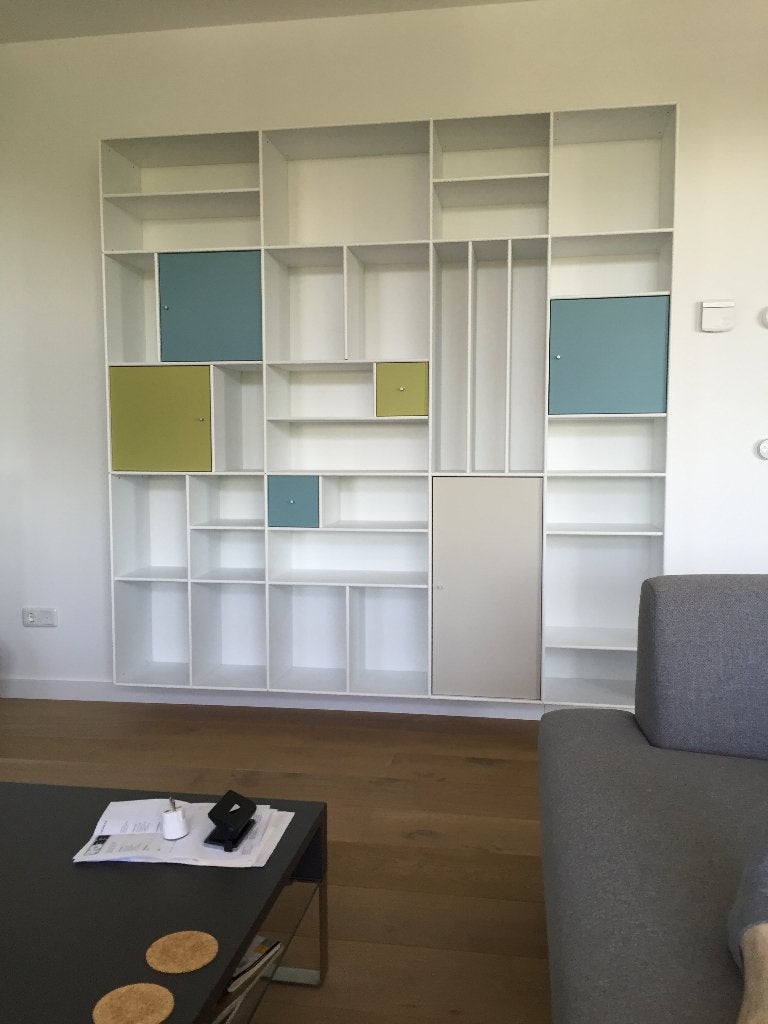 Boekenkast, 150 tot 200 cm, Scandinavisch, Zo goed als nieuw, 150 tot 200 cm