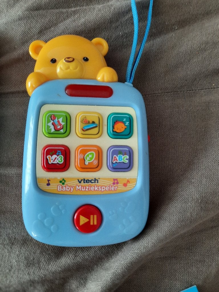 V tech peuter telefoon, leerzaam, Kinderen en Baby's, Ophalen of Verzenden, Zo goed als nieuw, 6 maanden tot 2 jaar