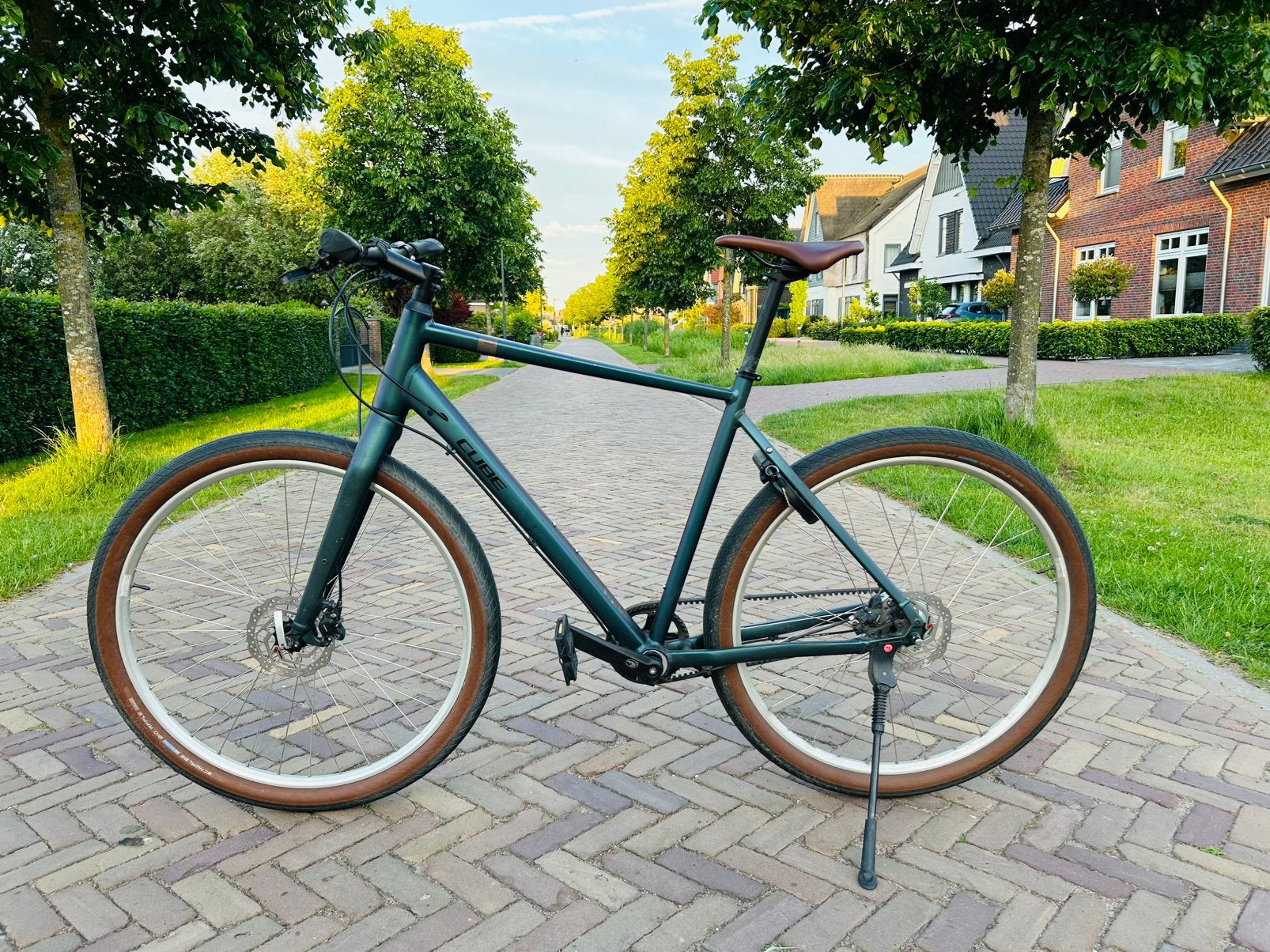 Cube Hyde Pro | Carbon Beltdrive | Heren | 58CM | Schijfrem, Fietsen en Brommers, Gebruikt, 57 tot 61 cm, Schijfrem, Ophalen