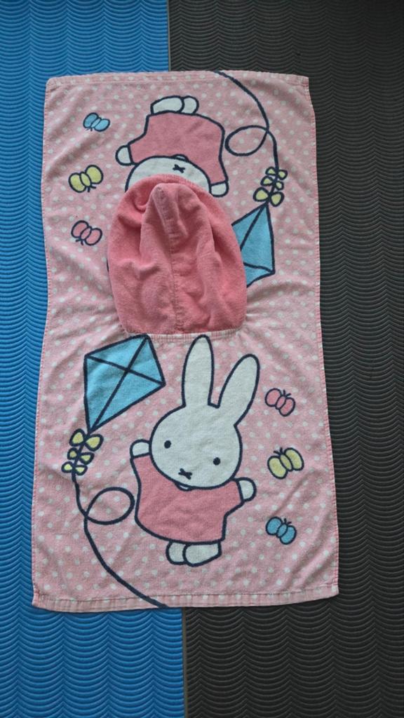 Roze Nijntje Badponcho met Capuchon - Vlieger & Vlinders, Meisje, Wit, Overige typen, Ophalen of Verzenden