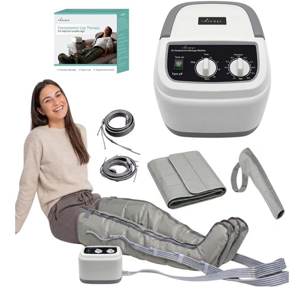 Edicare Pressotherapielaarzen, lymfedrainage massageapparaa, Ophalen, Benen, Overige typen