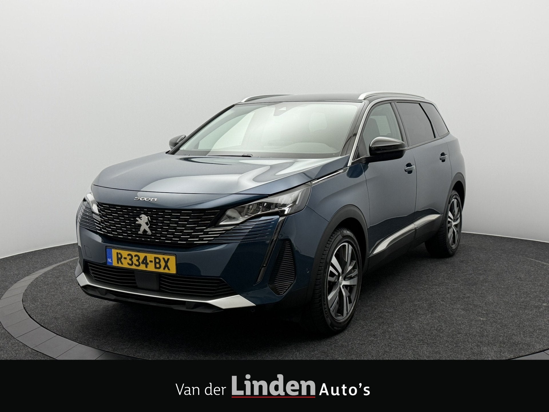 Peugeot 5008 1.2 PureTech Allure Pack Business 7 Persoons |, Auto's, Peugeot, Gebruikt, 1199 cc, 1404 kg, Blauw