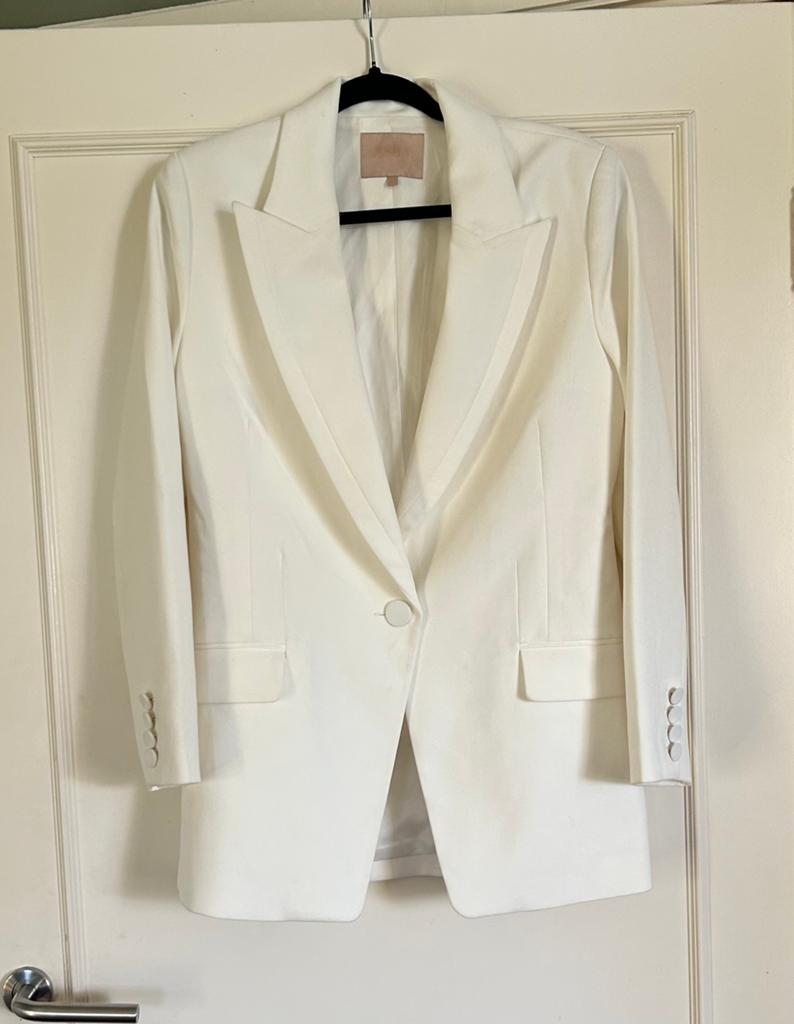 Off White JoshV, Josh V blazer, colbert in maat M, Maat 38/40 (M), Wit, Nieuw, Ophalen of Verzenden