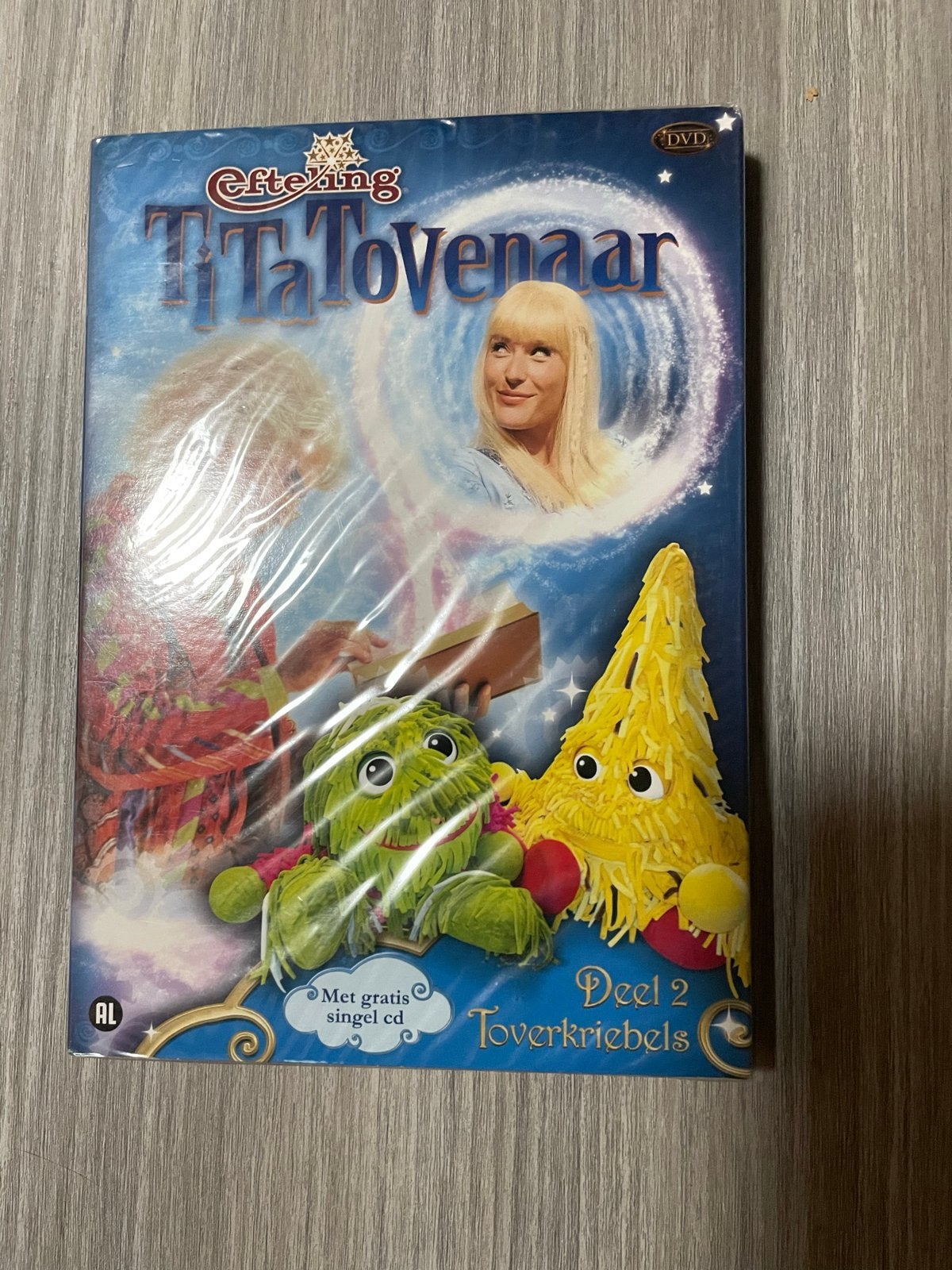 Efteling Tita Tovenaar Deel 2 Toverkriebels DVD + CD, Inclusief DVD, Alle leeftijden, Ophalen of Verzenden, Sprookjes