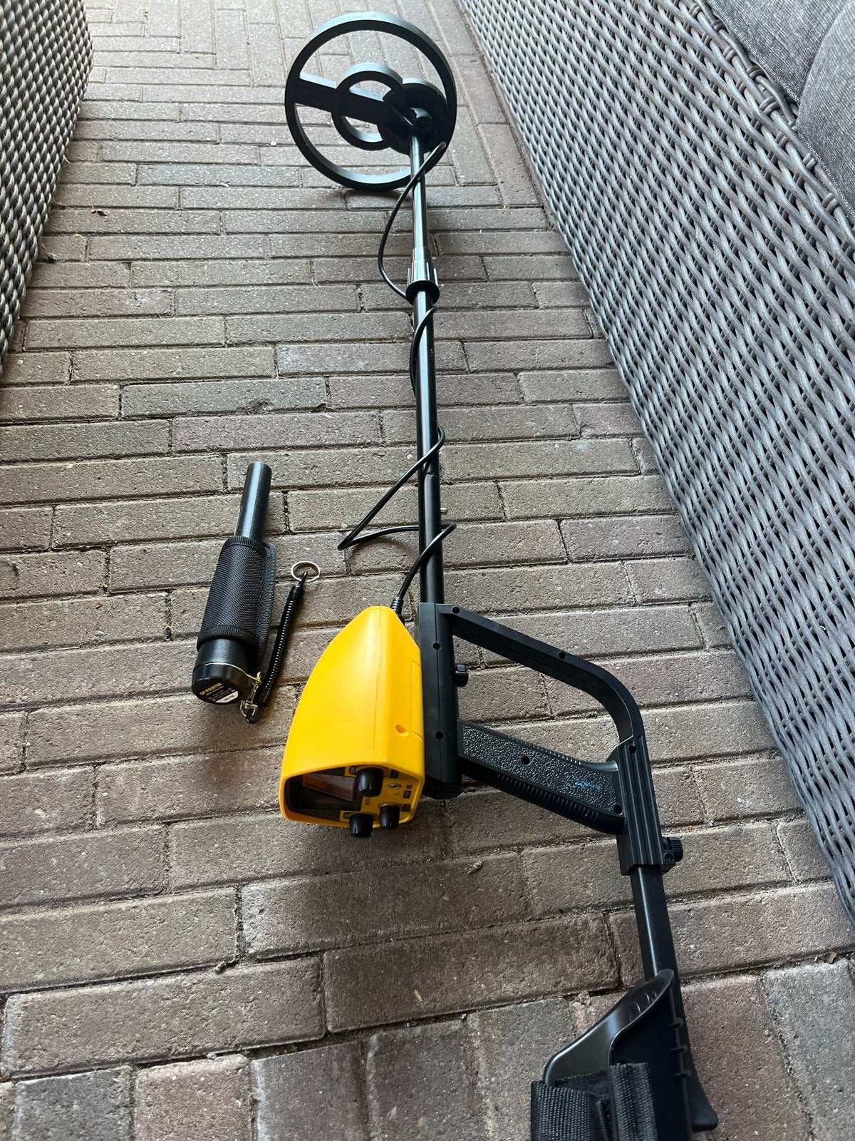 Odyssey Metaaldetector met GP-Pointer, Hobby en Vrije tijd, Metaaldetectors, Overige merken, Gebruikt, Ophalen of Verzenden, 30 cm of minder