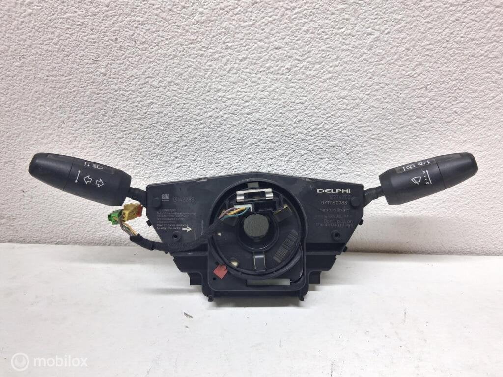 Combischakelaar stuurkolom Opel Corsa D ('06-'15) 13142283, Gebruikt, Opel, Ophalen of Verzenden, Opel