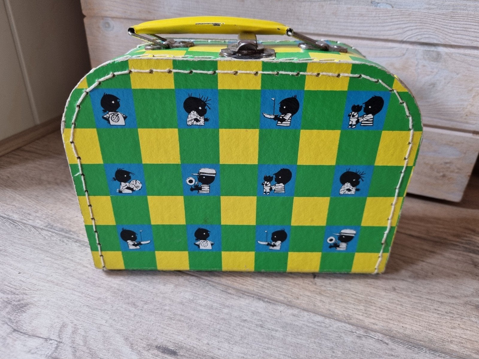 Vintage kinder koffertje Jip en Janneke, Ophalen of Verzenden, Gebruikt