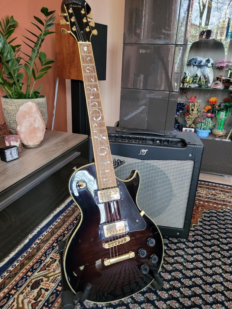 Adonis Les Paul Black Beauty - Zeer nette staat, Ophalen, Gebruikt, Solid body, Overige merken