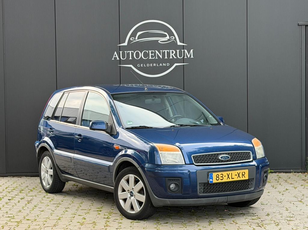 Ford Fusion Plus 1.4 16V 2007 Nw Distributie  Boekjes, Voorwielaandrijving, Euro 5, Zwart, Blauw