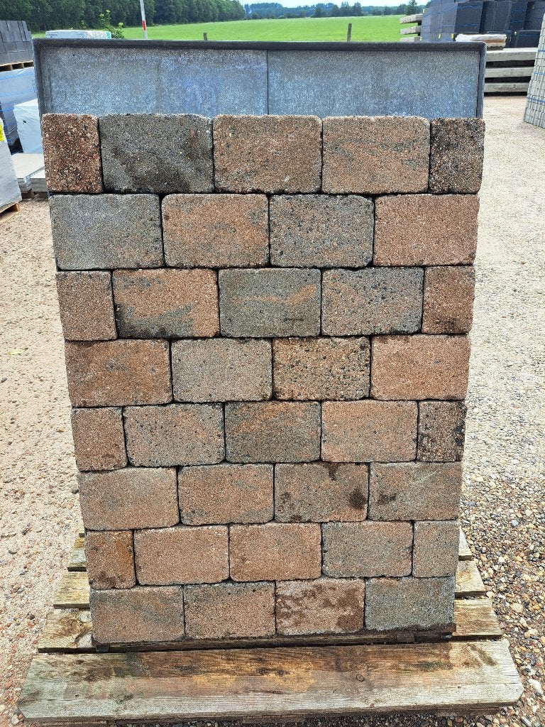 Bestrating  , opritstenen 14x21x7, Tuin en Terras, Tegels en Klinkers, Ophalen, Gebruikt, Overige typen, 10 m² of meer