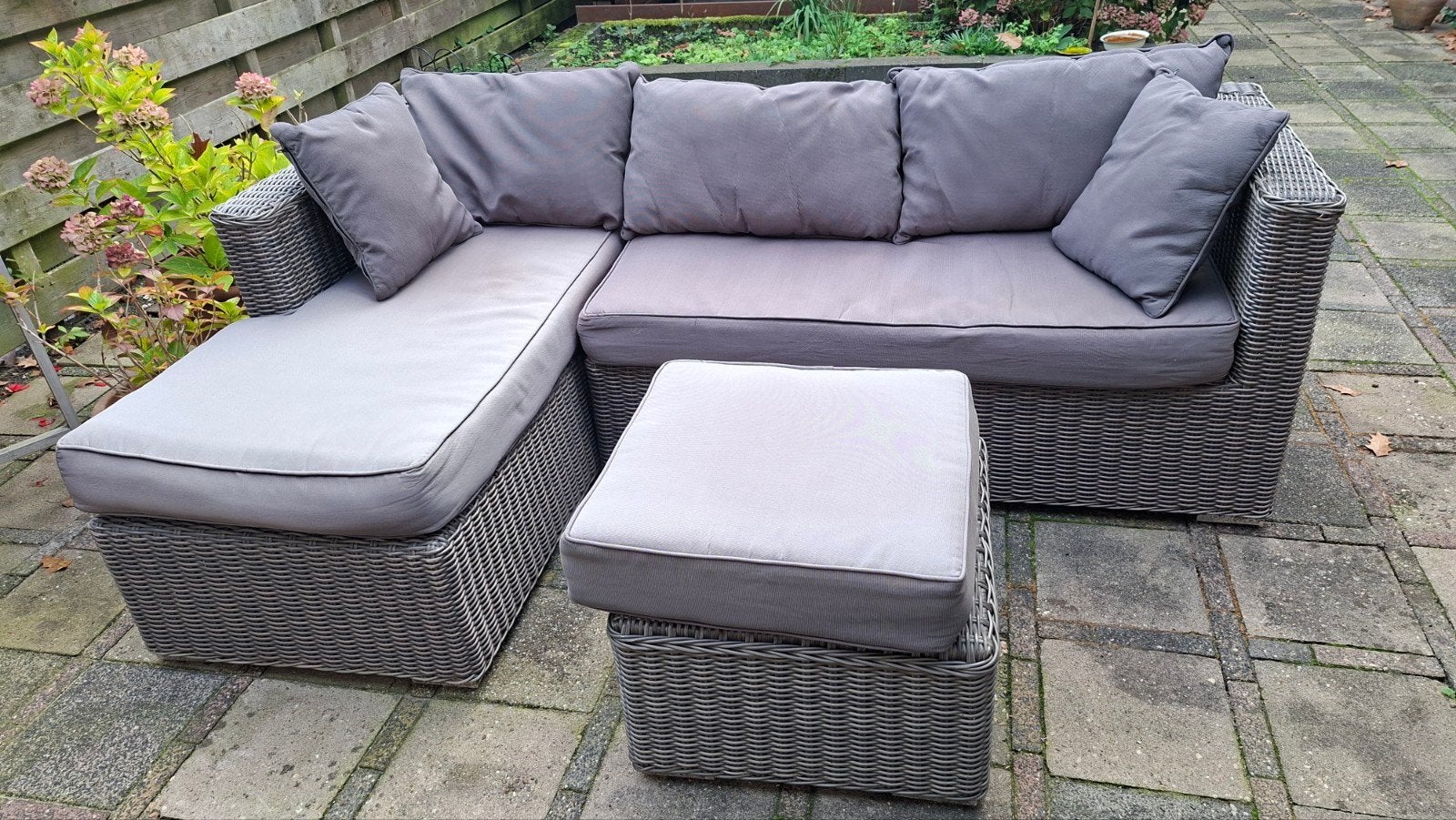 loungeset voor in de tuin, Tuin en Terras, Ophalen, Gebruikt