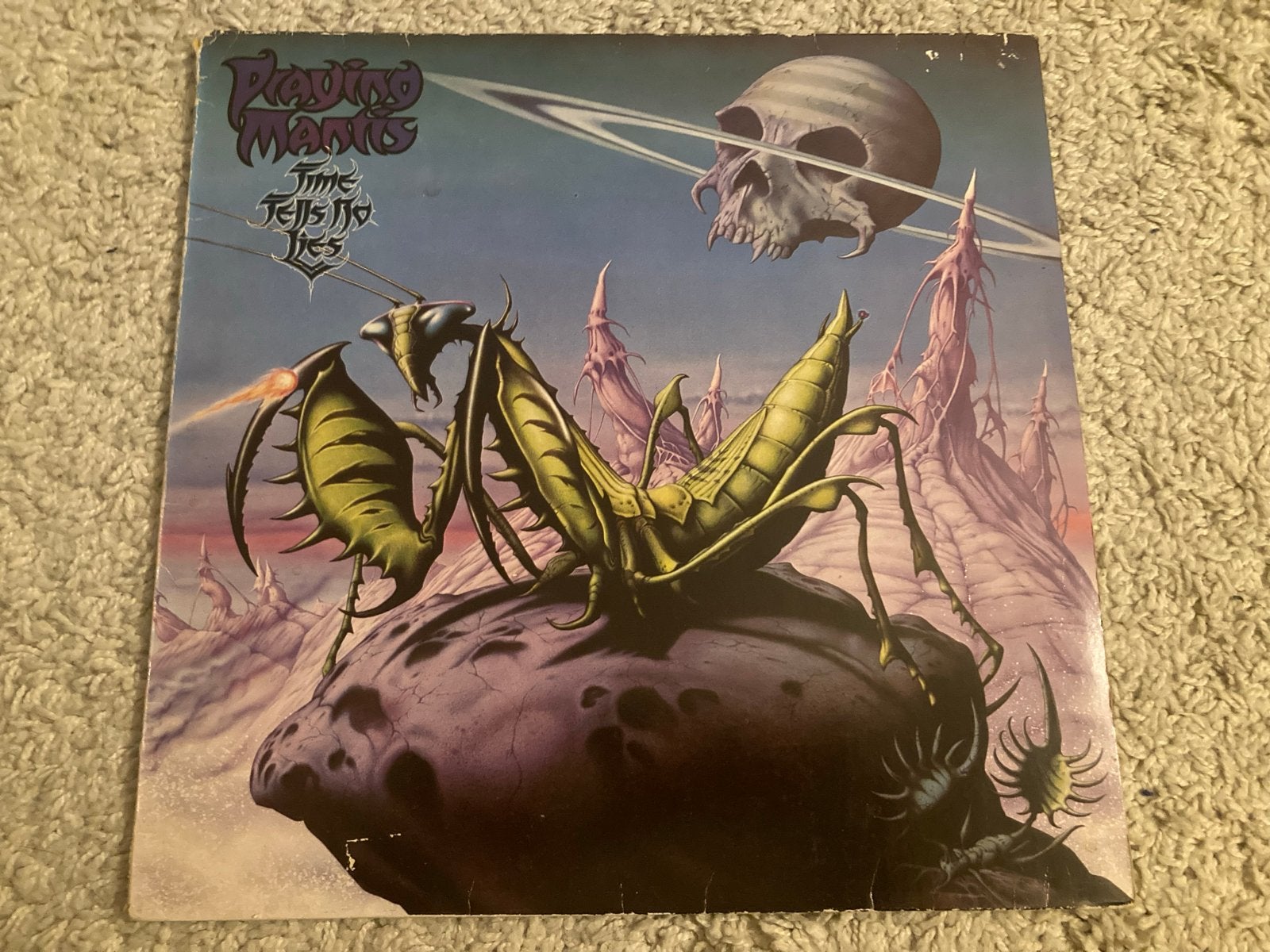 ≥ Praying Mantis - Time Tells No Lies LP (1981) FRANCE