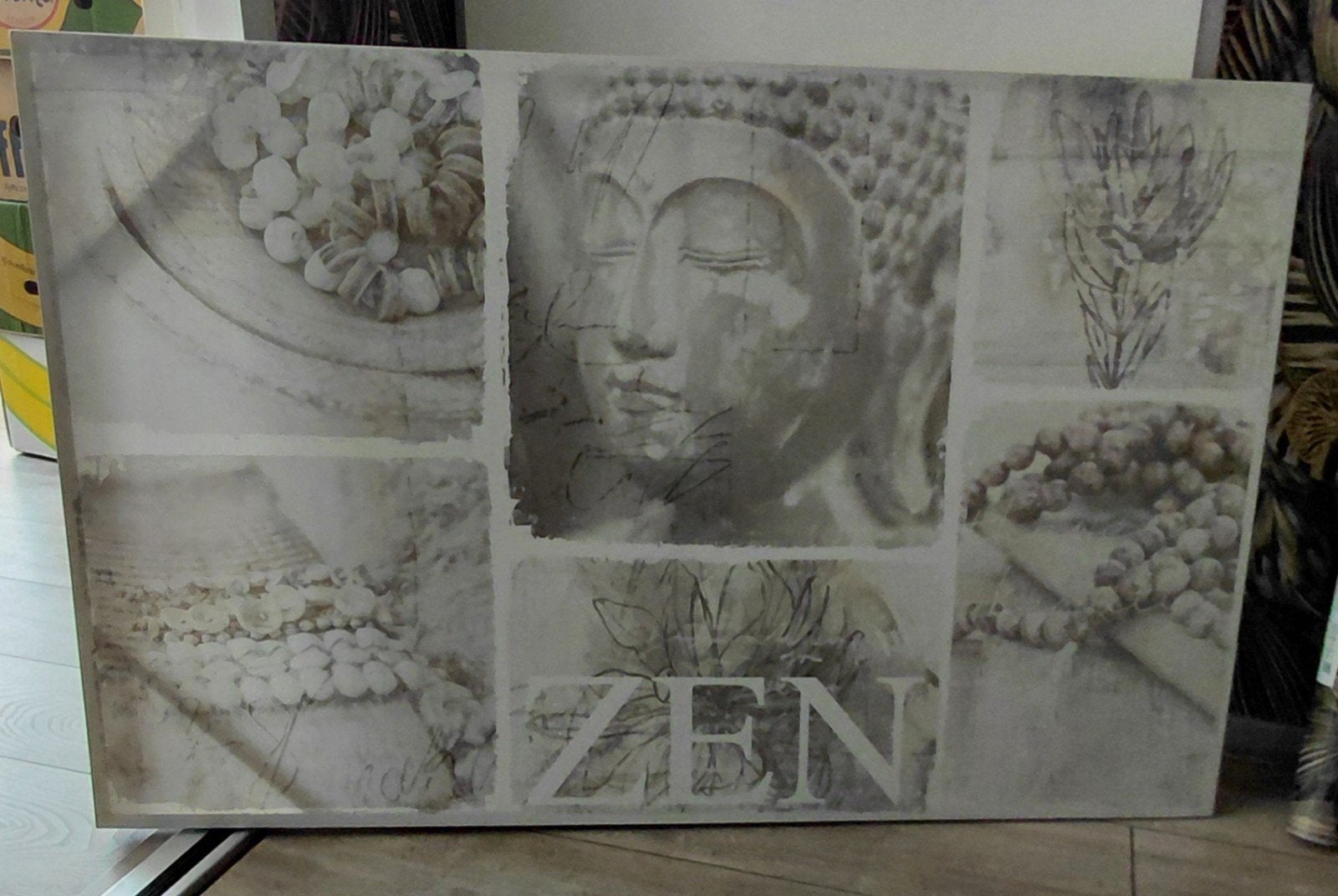 Canvas schilderij, Ophalen