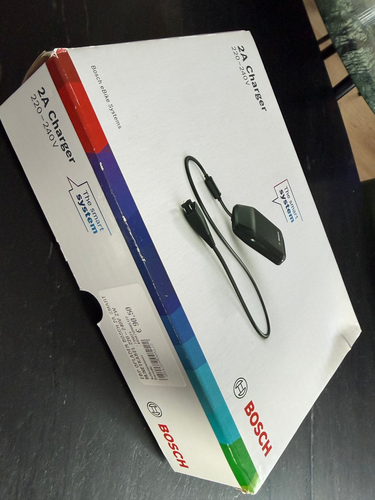 Bosch 2A E-bike Oplader 220-240V Smart System Nieuw, Ophalen, Nieuw