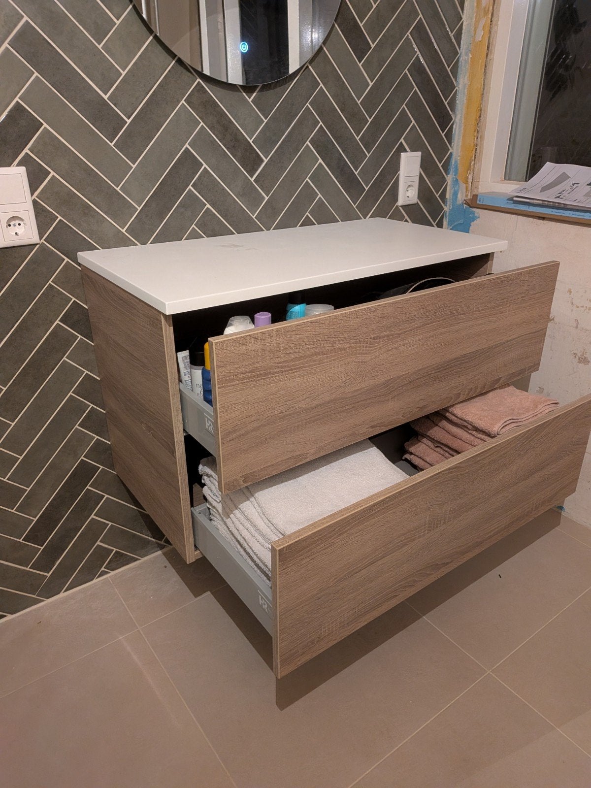 Nieuw in doos: Neat Line Infinity badkamermeubel, Ophalen, Nieuw