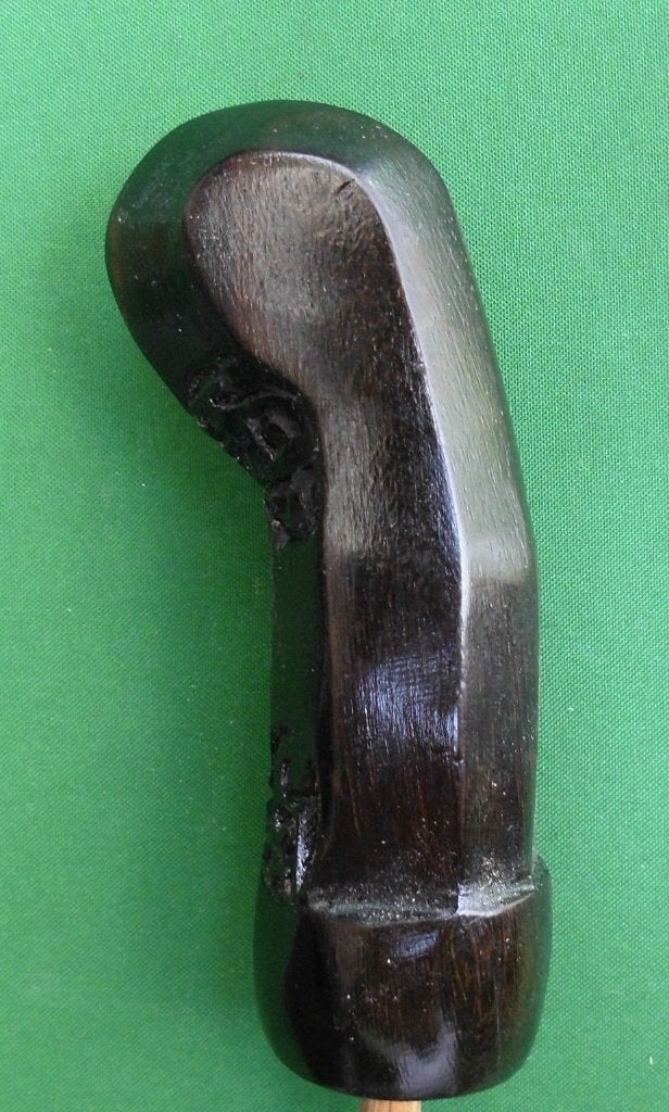 Antieke stijl: Keris-greep Yogyakarta – Edel Sono-hout H27, Hout, Bruin, Verzenden, Overige typen